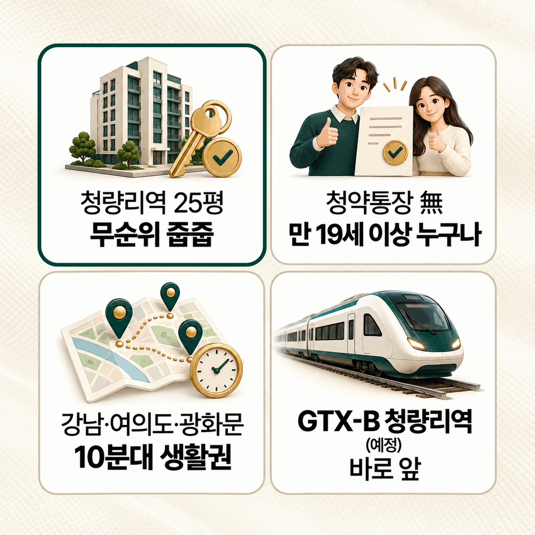 청량리 시그니처 주요 혜택 안내