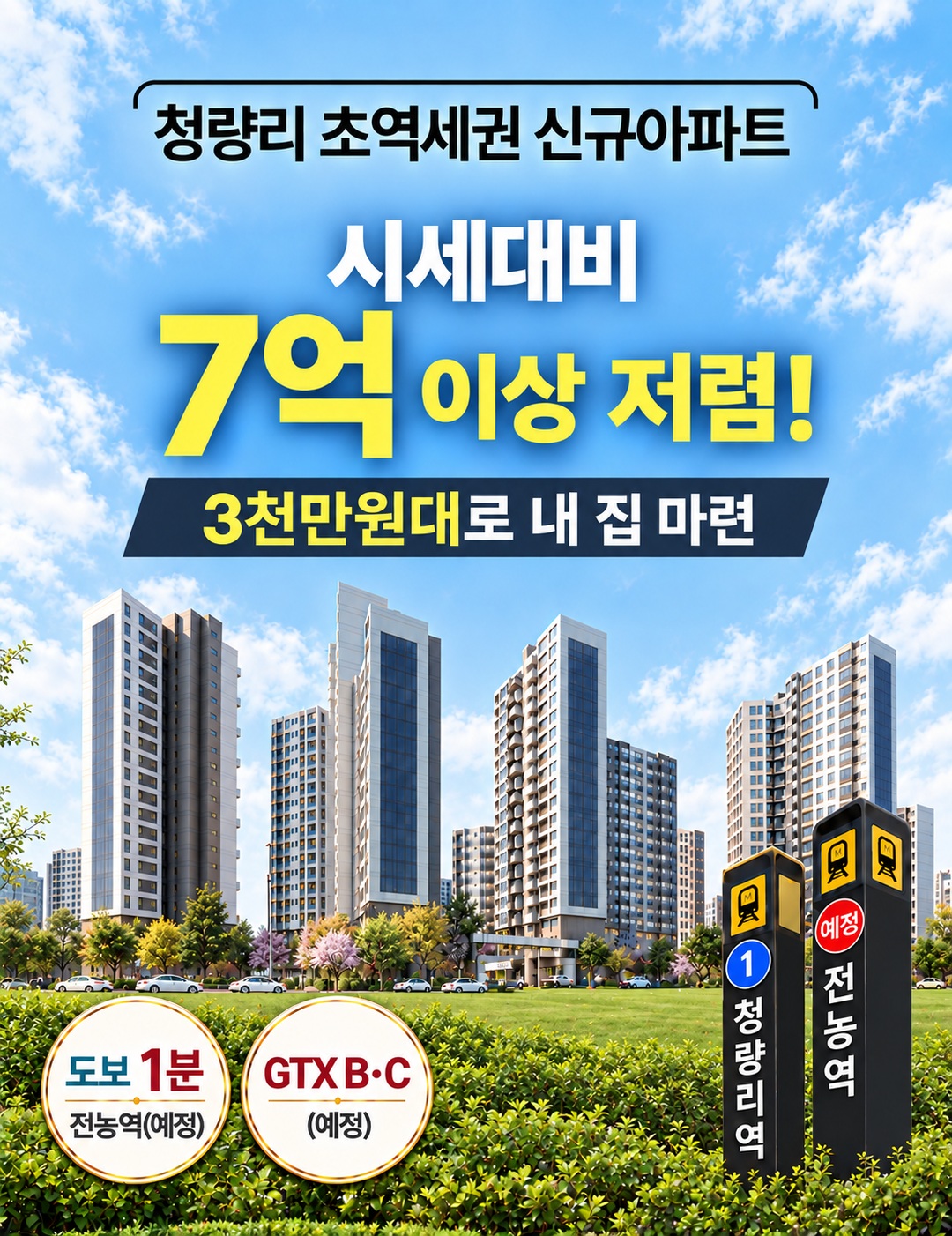 청량리 시그니처 안내 1